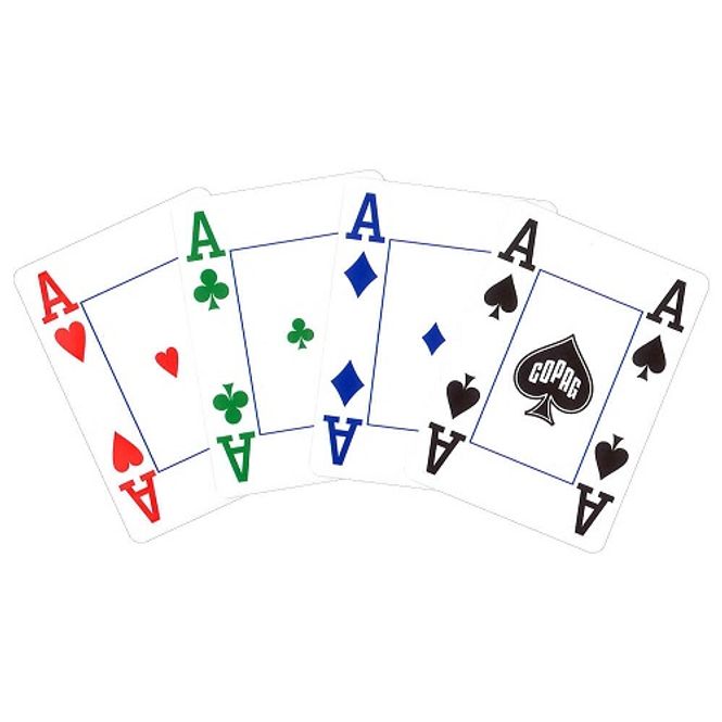 Hovedbilde Copag pokerkort 4 farger